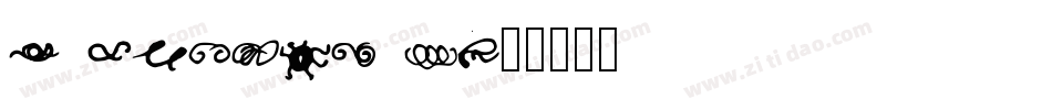 J Random C字体转换